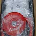 SimpliMagic 79349 Spin Mop Cleaning System with 3 Microfiber Mop Heads, Red/GRAY,Red/Black