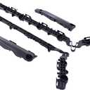 ApplianPar Front Rear Left and Right Side Bumper Bracket Retainer Support for Toyota Camry 2012-2014 Set of 4
