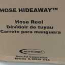 Suncast Hose Reel with Smart Trak Hose Guide, Water-Tight Connection, Durable Resin Construction, 225' Hose Capacity, Brown, Made in the USA