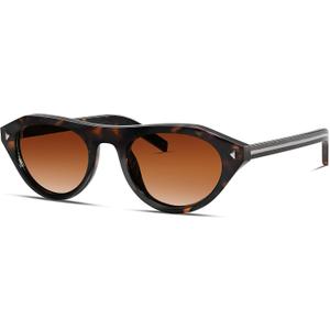 Rmerom Retro Small Oval Sunglasses for Women Men 2026 Trendy Chic Cat Eye Narrow Sun Glasses Vacation Outfits Fashion Sunnies