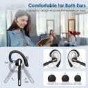Pointcinco Bluetooth Headset, Premium Wireless Headset,Wireless Bluetooth Earpiece with Built-in Mic for Driving/Business