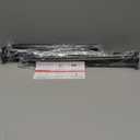 Black Shower Curtain Rod 31 to 80 Inch,1 Inch Diameter Adjustable Spring Tension Stainless Steel Telescoping Rod,Easy Install,No Rust