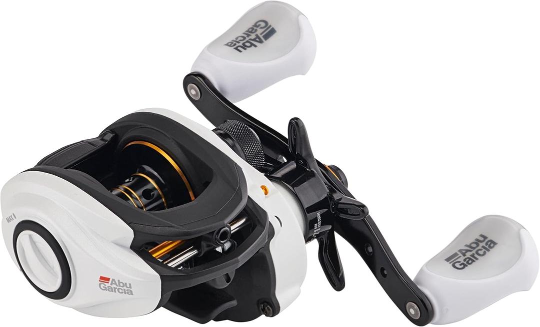Abu Garcia Max Pro Low Profile Baitcast Fishing Reel (Left-Handed (Box))