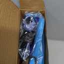 Barber Shop Pretend Play Toy, Kids Hair Salon Toys, Kids Shaving Kit for Boys Ages 3+ with Blow Dryer, Electric Shaver Toys, Tool Bag and Stylist Shave Barber Accessories for Role Play (Black)