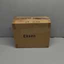 Eksen LED Lighted Christmas Centerpiece for Table or Mantel, Metal Joy Sign with Pine Greenery and Red Bow, Indoor Christmas Table Decorations for Holiday Home Decor