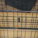 VEVOR Shopping Cart, Folding Grocery Utility Cart with Dual Baskets, Waterproof Liner & Wheels, 100 LBS Large Load Capacity, Heavy Duty Laundry Basket for Laundry, Shopping, Camping, Grocery, Luggage