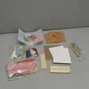 Kisoy Dollhouse Miniature with Furniture Kit, DIY 3D Wooden DIY House Kit A Corner of a Small Apartment Style with Dust Cover & LED, Handmade Tiny House Toys for Kids Adults Gift (Dream Room)