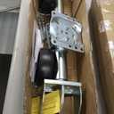 MaxxHaul 70149 Trailer Jack with 11-1/2" Lift, Swing-Back Design, Side Wind Handle & Dual 6" Wheels 1500 lbs Capacity, Bolt-On for Utility & Boat Trailers