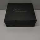 UBWDU Women's Suede Knee High Boots Square Toe Stiletto Heels Wide Calf Tall Boots (7.5, Red)