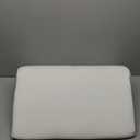 Ruqmuis Knee Pillow for Back Sleeping, 8 Knee Wedge Pillow to Elevate Knee, Leg Pillow for Back Pain Relief, Triangle Pillow, Leg Elevation Pillows for After Surgery, Blood Circulation, White/Grey