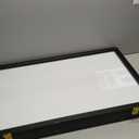 Shot Glass Display Case 61 Slots Large Capacity Holder with HD Acrylic Front 98% UV Protection Solid Wooden Wall Mounted Cabinet for Shot Glass Collection