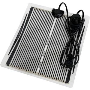 YOUMU Reptile Heating Pad Temperature Adjustable Terrarium Heat Mat for Turtle/Snake/Frog/Lizard/Small Animals/Plant Box (15W(8.66in*9.84in))