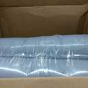 Sintuff 4 Pcs 44 x 21 x 4 Patio Chair Cushions Outdoor Chair Cushion Seat/Back Tufted Pillow with Ties Water Resistant Replacement Indoor Patio Furniture Outdoor Furniture (Solid Color, Light Gray)