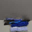 VITEVER Professional 69'' Window Squeegee Cleaner Tool with Extension Pole, 2-in-1 Squeegee for Window Cleaning Kit with Scrubber and Rotating Head, 1 Blade 2 Scrubber