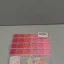 Goldwise Valentines Day Friendship Bracelet Kit for Adults  Pink Glass Seed Beads, 6 Unique Styles, Letter Beads and Charms, Romantic Jewelry Gift for Couples