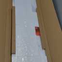 Versatile 7 Tier Wall Shelf Unit,White Lack Wall Shelf,Display Floating Shelf with LED Remote Control Light