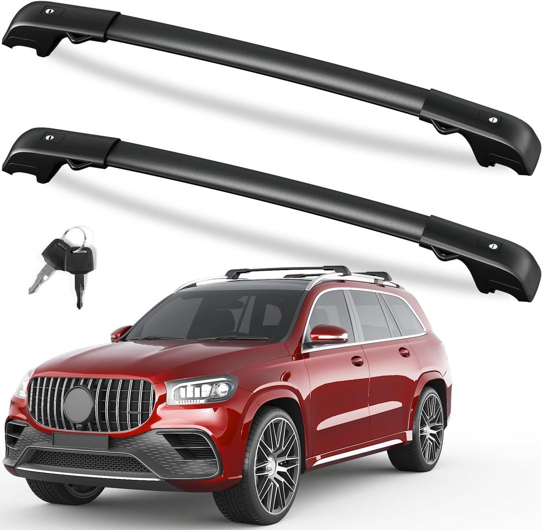 FengYu 300lb Lockable Roof Rack Cross Bars for Benz GLS 2020-2026