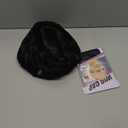 Human Hair Short Wigs Pixie Cut Wigs with Bangs Short Black Layered Wavy Wigs for Women 1B Color