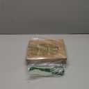 29Pcs Ceramic Christmas Village Set with Tea Light Pine Trees Xmas Street Lamp White Porcelain House Mantle Tabletop Christmas Decoration(Built in LR44)