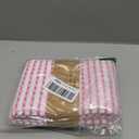 TWINY threads Waffle Towels Set of 4, 16x26 Inches, 100% Cotton, Soft, Absorbent Waffle Weave Kitchen Dishcloth Set, Durable & Machine Washable Tea Towel, Rose Pink, White