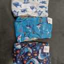 CuteBone Washable Dog Diapers Female No Tail Hole 3 Pack Reusable Doggie Period Training Pants for DockedTail Frenchie French Bulldog Boston Terrier Without Tail WWD25S