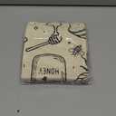 Reusable Beeswax Bread Bags Set  Small 16x12 & Large 25x6  Cotton Drawstring, Aesthetic Print, Plastic-Free Food Storage, Keeps Sourdough Fresh, Eco-Friendly Alternative to Plastic Wrap