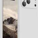 FireNova Magnetic for iPhone 17 Pro Max Case, Compatible with MagSafe, [Integrated Silicone Camera Control Button] [Camera Protection] Anti-Scratch Microfiber Lining Phone Case, 6.9", White