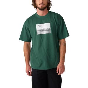 Dickies Men's Short Sleeve Graphic Tee (X-Large, Pine Green / Sevier)