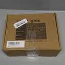 LINQELLY 1 Pack Uplights Indoor Floor Can Lights, 3000K/4000K/6000K Spotlight Indoor with GU10 Bulbs, Uplighting Spotlights with Foot Switch for Living Room Corner Sofa House Plant Wall Artwork Decor