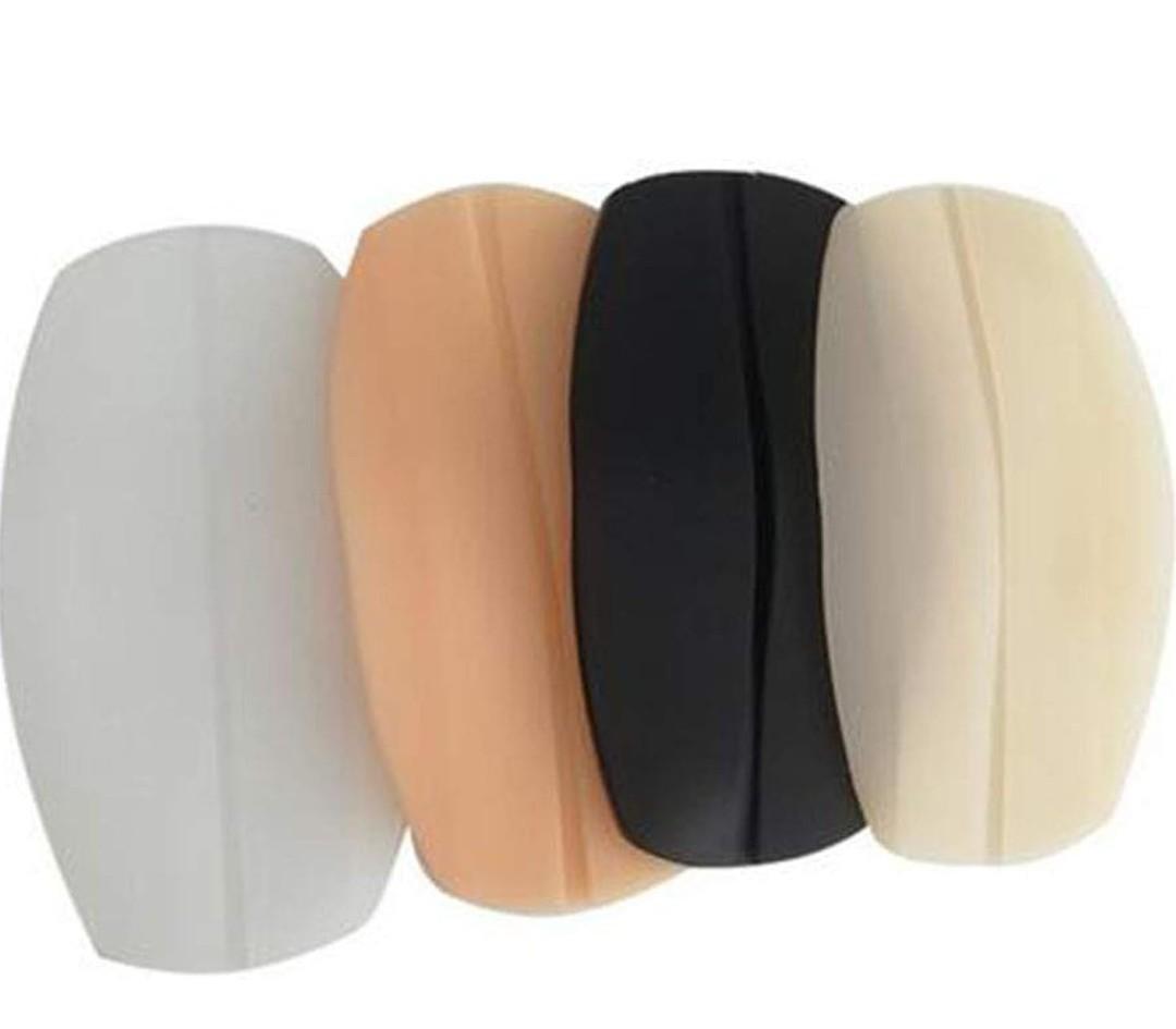3 Pair Silicone Bra Strap Cushions Holder Non-Slip Pliable Shoulder Protectors Pads Ease Shoulder Multicoloured 3 Pair Silicone Bra Strap Cushions Holder Non-Slip Pliable Shoulder Protectors Pads Ease Shoulder Multicoloured