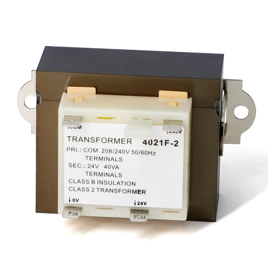 208/240V to 24V Transformer Compatible with Air Conditioner Furnaces/HVAC Equipment, Furnace Transformer for Luxaire York Coleman S1-02518452700, Tyco Electronics 4000-09E07AE15