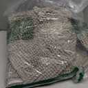 Non Slip Thick Shaggy Chenille Bathroom Rug Mat Set Extra Soft and Absorbent Striped Floor Rugs, 2 Piece, Machine-Washable (Dove)