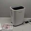 Dehumidifier for Home, Dehumidifier 4500 Sq.Ft 50 Pint, Dehumidifiers with Drain Hose, 0.66 Gallon Water Tank, RUWORA Dehumidifiers for Basement Bedroom Bathroom RV, 24H Timer, Overflow Protection