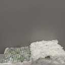 Flower Wall Backdrop 12PCS 16.5x16.5 Inch Floral Wall Panel White Artificial Silk Rose Wall Decor Ideal for Wedding Celebrations, Festive Party Backdrops and Home Decor