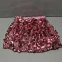 Sequin Skirt for Women Stretchy Bodycon Mini Skirts Sexy Sparkly Skirt Glitter Shiny Skirt Night Out Party, M
