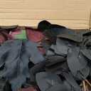 Ling's Moment 5FT Black Burgundy Artificial Flower Garland Fake Rose Leaves Floral Garland Arch Flowers Vine for Wedding Party Backdrop Decor Mantel Home Table Centerpieces Wall Decorations