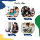 12 Pack - EPI Marble Hardcover Wide Ruled Composition Notebook | 200 Pages (100 Sheets), 9.75 x 7.5 in, Sturdy Sewn Binding | School, Office, Journaling, Notes