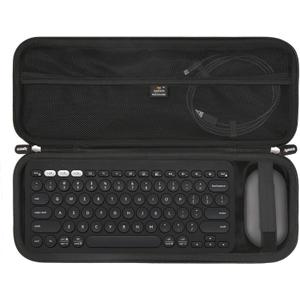 Aproca Keyboard Case Compatible with Logitech Pebble 2 Combo/Pebble Keys 2 K380s Bluetooth Keyboard and M350 i345 Mouse-Black (Case Only)