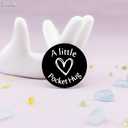 4 x Double-Sided Pocket Hug Token Men Mens Stocking Stuffers for Women Token Coin Teen Boys Girls Fun Engraved with Leather