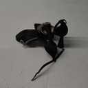 JENN ARDOR Platform Heels for Women Rhinestone Sparkly Bow High Heels Closed Pointed Toe Stilettos Ankle Buckle Strap Pumps Wedding Party Prom Dress Shoes (8.5, Black - Super Soft Silk)