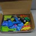 Beach Toys, 36Pcs Dinosaur Sand Toys for Kids Toddlers, Sandbox Toys with 2 Truck, Collapsible Beach Bucket, Mesh Bag, Sand Molds, Sand Castle Building Kit, Travel Beach Toy for Kids Toddlers Ages3-12