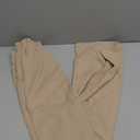 Anyally Womens Loose Wide Leg Pants Business Casual Elastic Waisted Palazzo Harem Pants with Pockets Work Trousers, XL Khaki