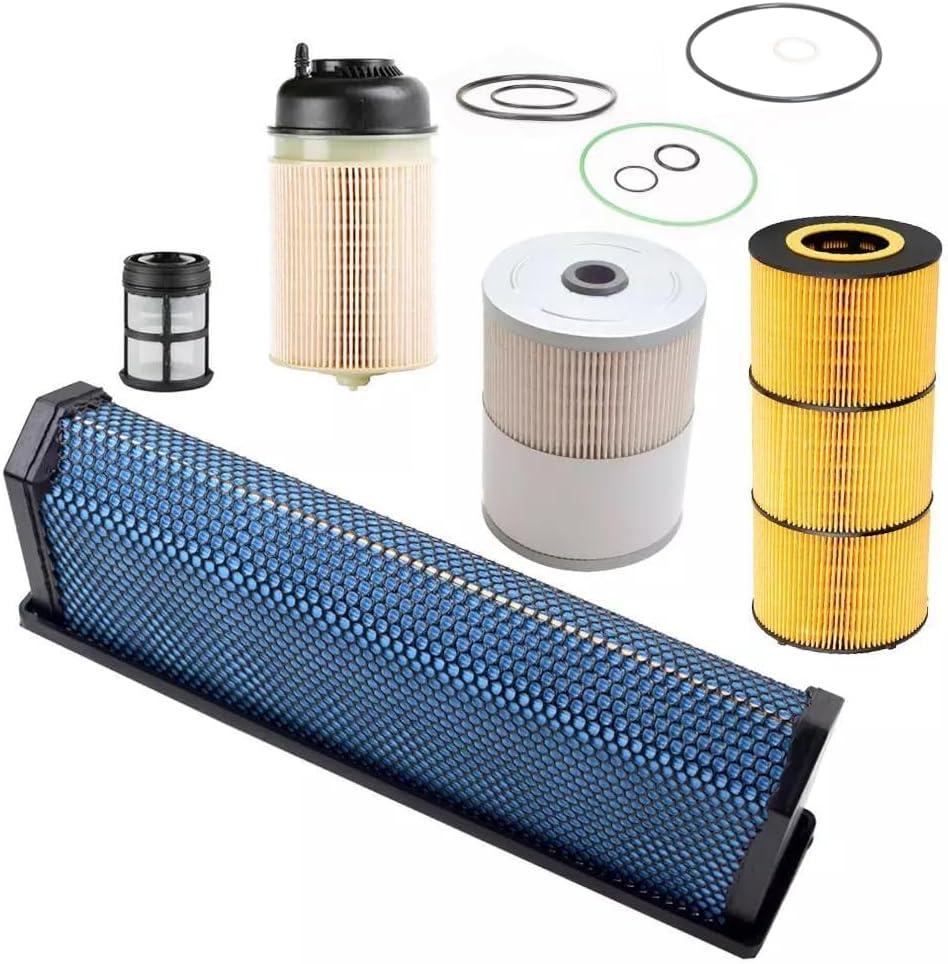 AF27879 FS19915 PF9908 P551005 Filter Replace Kit Fit for Freightliner Cascadia DD Series DD13 DD15 DD16 Engines