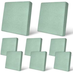 pickyNproud 8Pcs Patio Cushion Covers Stretch Outdoor Couch Cushions Slipcovers Replacement Washable Furniture Protector with Elastic Bottom Sofa Chair Seat Cover, Green