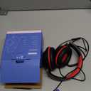 Kids Headphones Wired with USB C Plug, 85/94 dB Volume Limit Foldable USB Type C Headphones for Kids Boys Girls, Plug in Headphones Corded Over Ear Wired Headphones for School/Tablet/Travel, Black Red