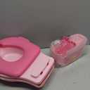 Bright Starts Disney Junior Princess My Size Potty Training Toilet, Toddler Potty Chair with Flushing & Cheering Sounds, Removable Seat with Splash Guard & Handles, Ages 18+ Months, Up to 50 lbs