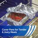 Reynolds Wrap Everyday Strength Aluminum Foil Roll, Freezer and Grill Safe, Great for Foil Packets and Home Cooking, 12 Inches Wide, 200 Total Sq. Ft.
