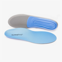 Superfeet All-Purpose Support Medium Arch Insoles (Blue) - Trim-To-Fit Orthotic Shoe Inserts - Professional Grade, Men 2.5-5, Women 4.5-6