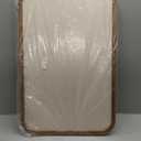 Linen Display Pinboard, Rectangle, 20'' X 30'', Walnut, 30.7" x 20.5"