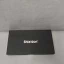 SHIELDON Genuine Leather Case for iPhone 17 Pro 6.3 Inch 2025 | Compatible with Magsafe, [Camera Button Updated], Magnetic Wireless Charging, Non-Slip, Slim Fit, Shockproof Protective Cover - Black